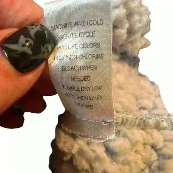 Pac Sun Sz L Simone Sherpa Henley Cropped Cozy Comfy - Picture 7 of 15